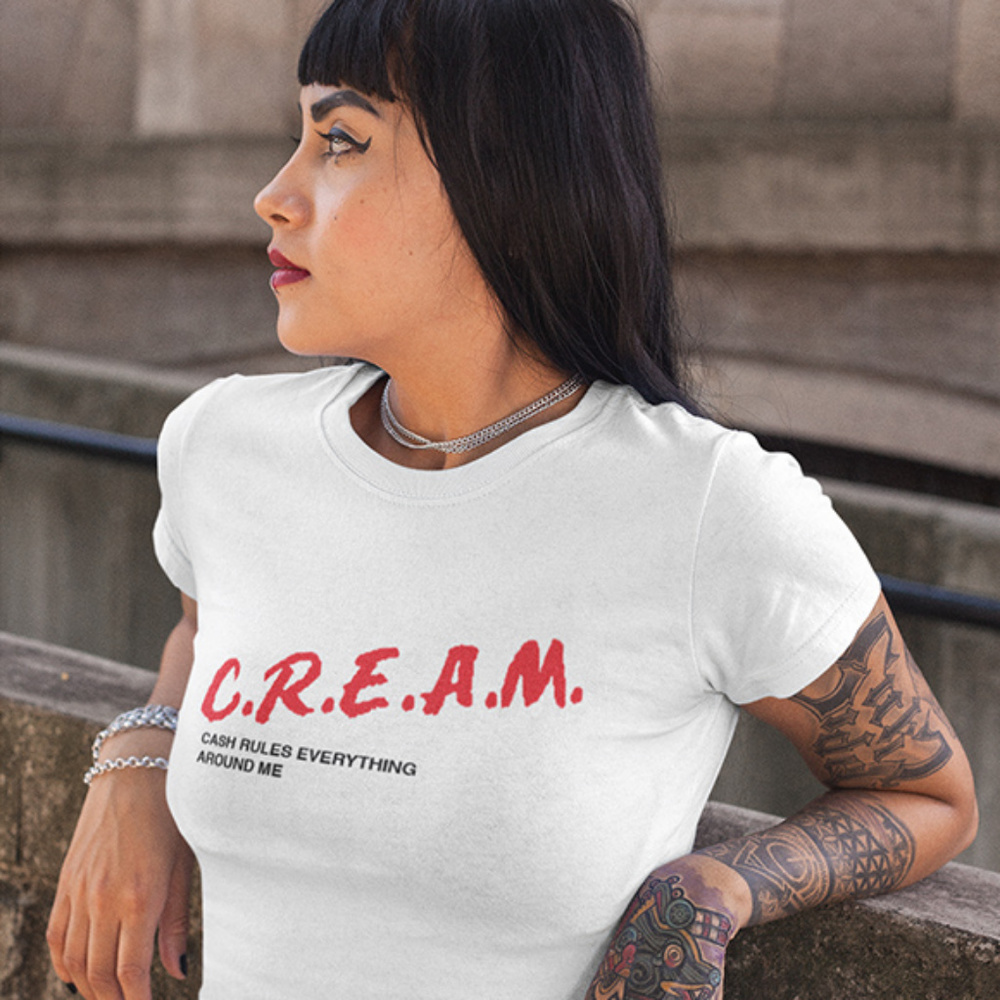 CASH RULES EVERYTHING AROUND ME Wu-Tang Tee